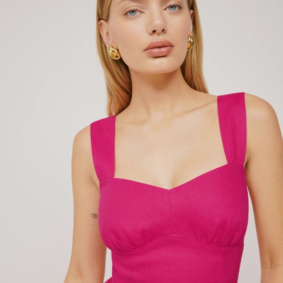 Reformation - Seaside Linen Dress - Picture 3 of 4